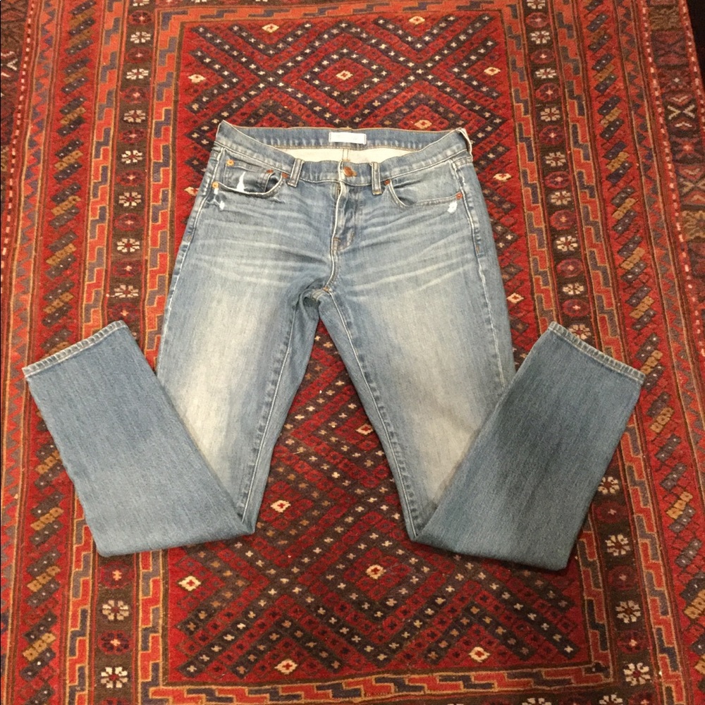 Madewell the slim boyjean, 26
